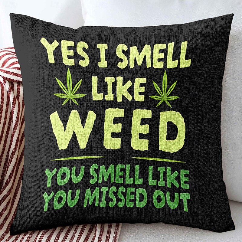 Funny Gift Decorative Toss Pillows Cover 1PC Soft Square Couch Cushion Case Pillowcase for Bedroom Livingroom Sofa Chair3