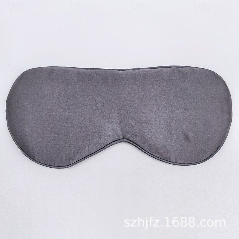 Silk Eye Mask Blackout Eye Mask Sleeping Light Mulberry Silk Silk Eye Mask with Adjustable Straps4