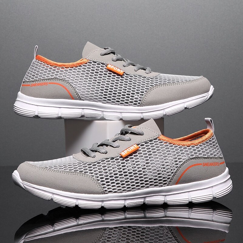 Men's Mesh Running Shoes – Breathable Lightweight Athletic Sneakers for Jogging, Training and Casual Outfits3