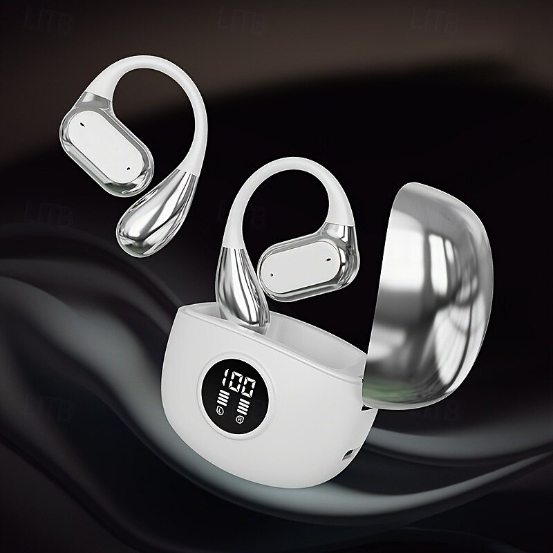 Q17 True Wireless Earbuds Bluetooth 5.3 Ear Hook TWS Headphones LED Display Long Battery Life for Travel & Cycling3