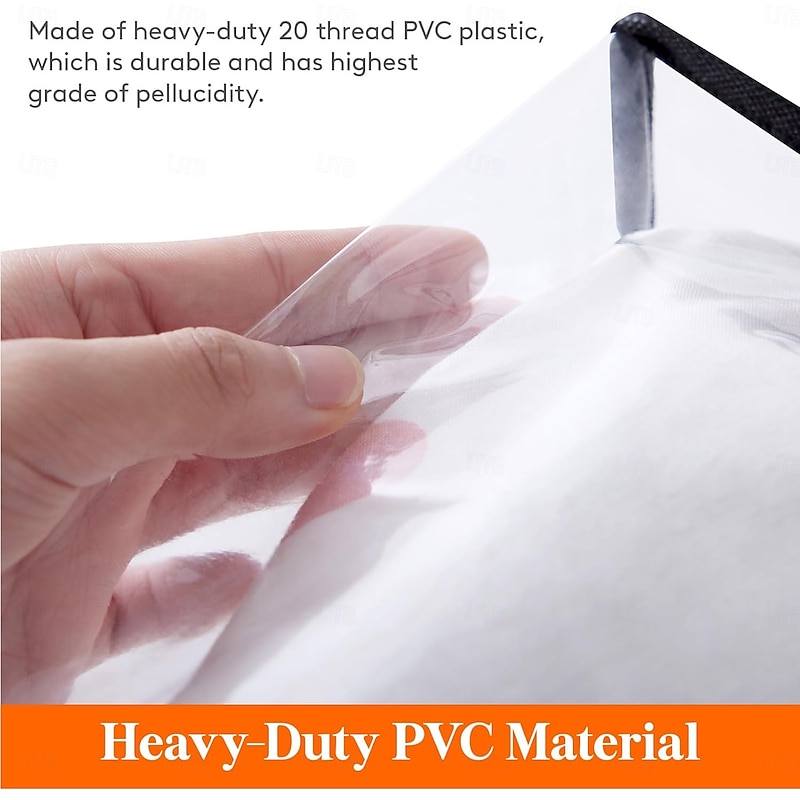 3 Pack Clear Blanket Storage Bags with Zipper, Under-Bed Storage  Vinyl Foldable Moving Bags Closet Organizers and Storage Containers for Bedding, Blankets, Comforters, Clothing, Toys, Quilt, Duvet3