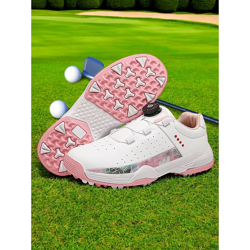 Women's Performance Golf Shoes with Dial Fit System | Waterproof Non-Slip Athletic Footwear for Ladies | Durable Outsole for Outdoor Courses3