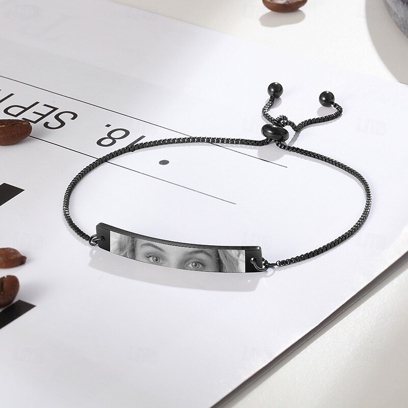 Personalized Eye Photo Bracelet Custom Best Gift for Wife, Lover, Mom, Dad, Grandparents, Unique Keepsake for Mothers Day, Womens Day, Valentines Day, Christmas, Anniversary, Birthday4