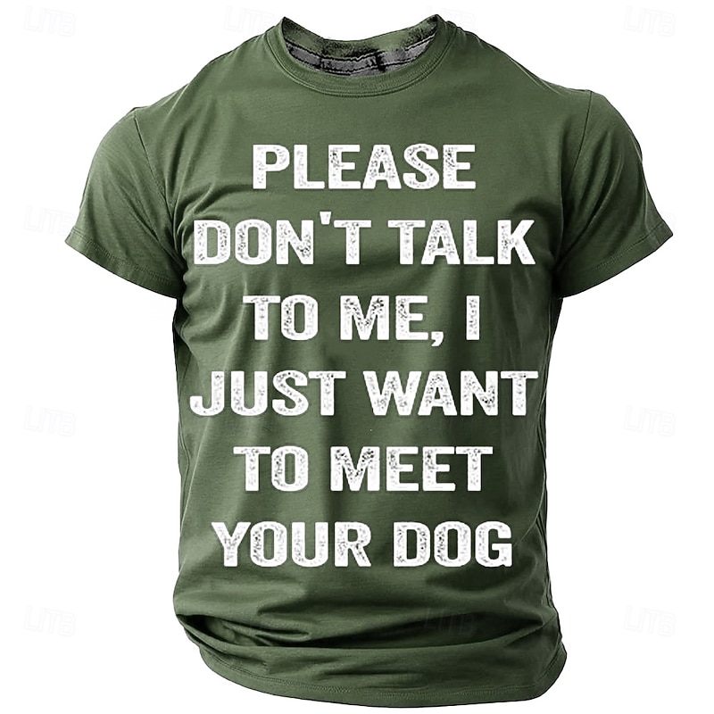 Men's Offensive Sarcasm T Shirt Short Sleeve T shirt 3D Print Crew Neck Shirt Fashion Daily Casual Street Casual Daily Black Red Blue Summer Spring Clothing Apparel S M L XL XXL XXXL