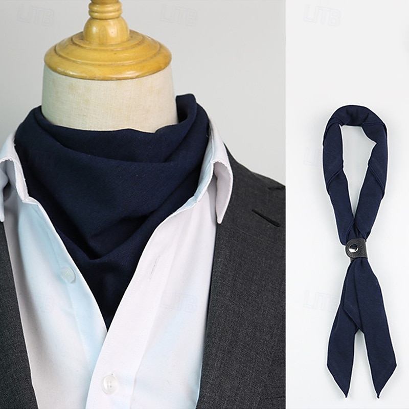 Men's Neckties Fashion Business Plain Wedding Party Daily Wear3