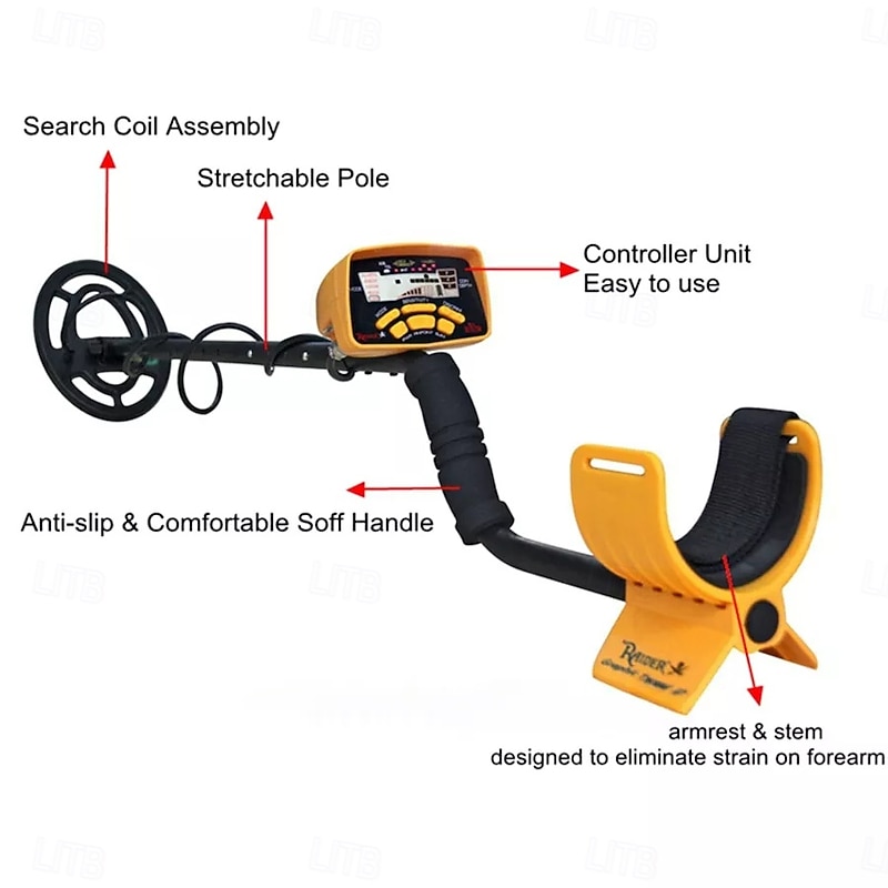 MD-6250 Underground Metal Detector - High-Accuracy Deep-Seeking Gold/Silver/Copper Finder for Treasure Hunting2