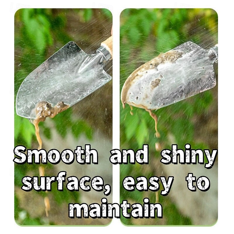 5pcs Garden Tool Set Stainless Steel, Heavy Duty Hand Gardening Kit with Shovel, Rake, Weeder, Trowel, Portable Storage2