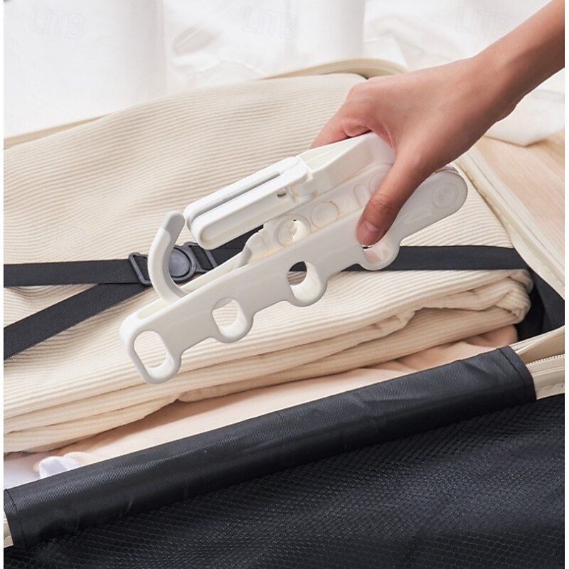 Foldable Hanger, Home Use Hanger, Travel Portable Storage, Five-Hole Foldable3