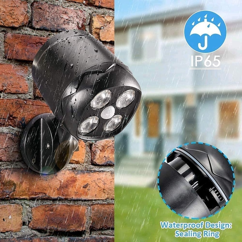 Motion Sensor Outdoor Lights, Battery Motion Sensor Light Outdoor Ip65 Waterproof3
