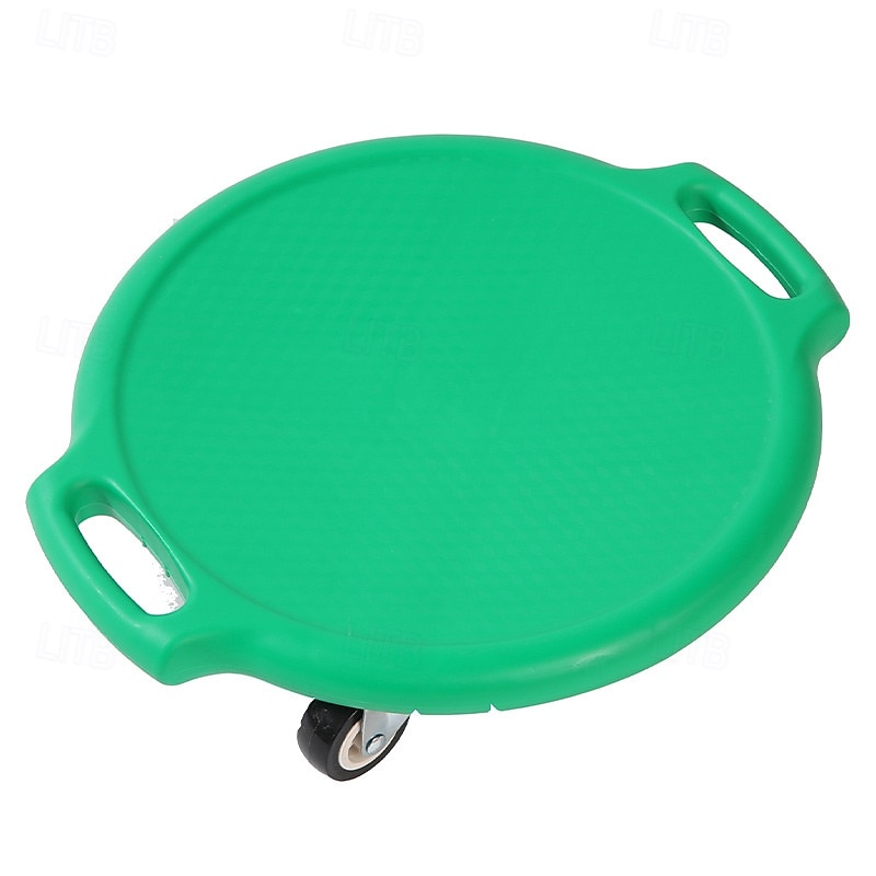 Toddler round big scooter sensory training equipment balance children's early education home vestibule four wheel scooter4