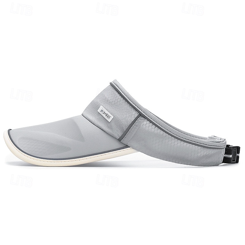 Tennis Sport Visor Sun Visor Women's Classic Fashion Reflective Breathable Moisture Wicking for Tennis Baseball Running Summer Black White Dark Navy3