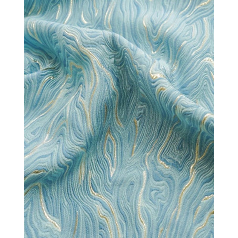 Cape Dress Jacquard Peplum Dress Marble Mermaid / Trumpet Evening Gown Elegant Dress Formal Semi Formal Black Tie Wedding Floor Length Sleeveless Strapless with Ruffles2