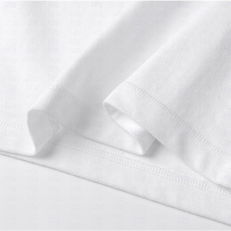 Men's 100% Cotton Graphic Fashion Outdoor Casual  3D Print Tank Top Vest Top Undershirt Street Casual Daily T shirt White Sleeveless Crew Neck Shirt Spring & Summer Clothing Apparel4