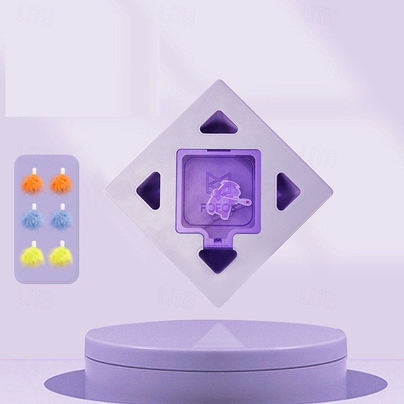 Feather Toy Interactive Toy Mice & Animal Toy Catnip Toy with Removable Durable USB Charger Pet Exercise Releasing Pressure for Cat Kitten Indoor Outdoor Pet Play3