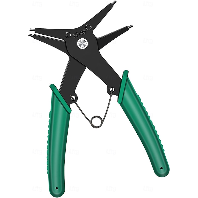 2 in 1 Snap Ring Pliers - Internal & External Circlip Pliers for 10-40mm Snap Rings