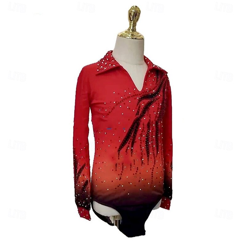 Boys/Men Figure Skating ClothesMatching Pants Optional2