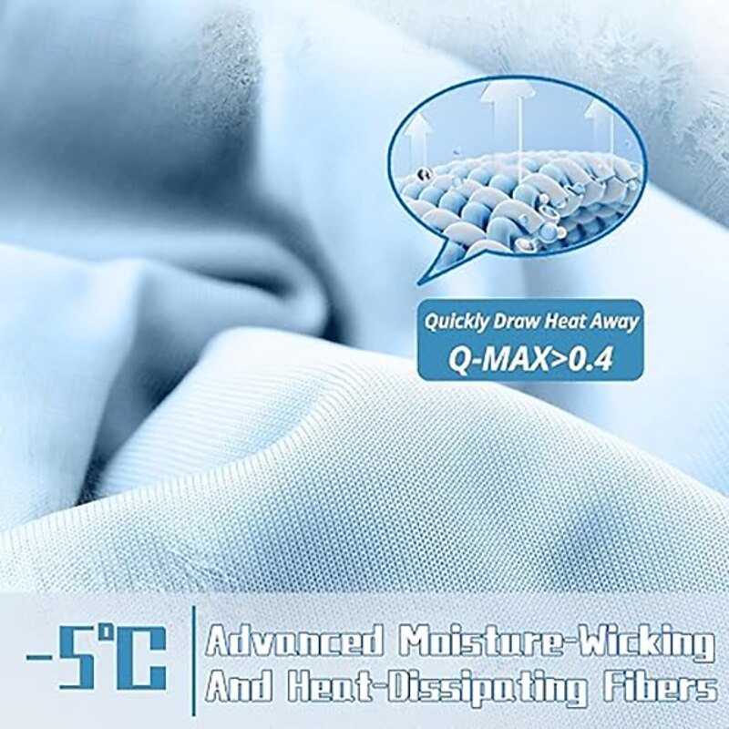 Summer Cooling Blanket, Breathable Comfortable Cooling Blanket, Soft Throw Blanket for Home Office, Comfy Bedding, Bedroom Accessories Gift for Summer, Gifts for Men Women2