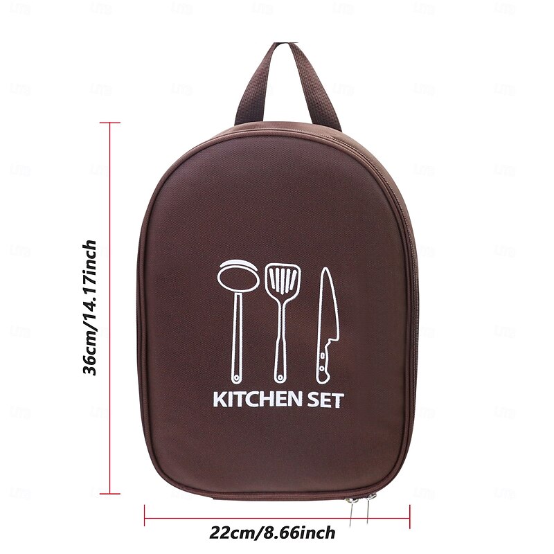 Outdoor Travel Camping Kitchenware Storage Bag Convenient Handheld Camping Cookware Bag Knife Travel Bag2