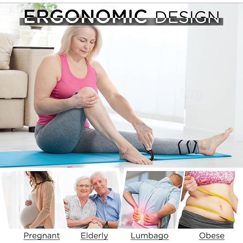 3pcs/set Toenail Clippers for Thick Toenails, Upgrade Nail Clippers Set for Men, Long Handle Wide Jaw Toe Nail Clippers for Thick Nails, Professional Ultra Sharp Cutter Fingernail Clipper4