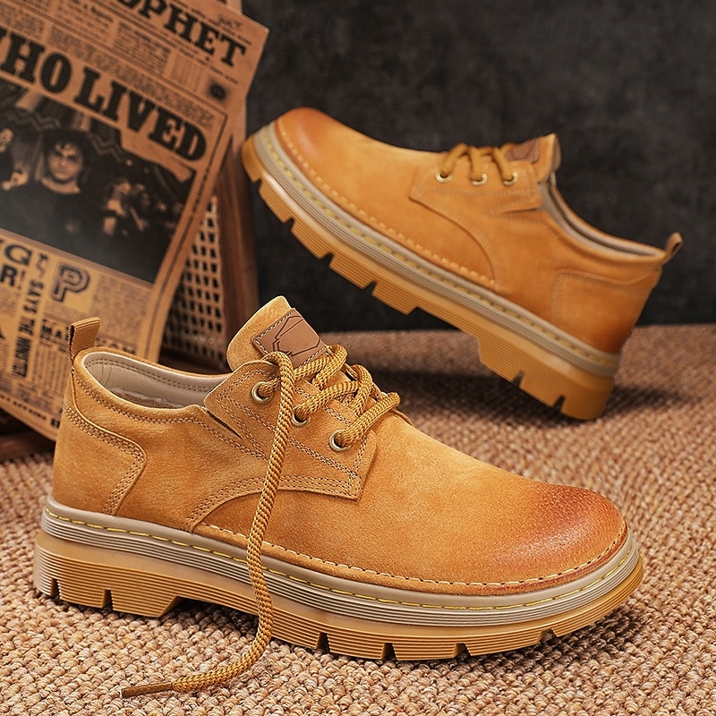 Men's Casual Shoes with Cushioned Footbed and Comfortable Fit - Perfect for Everyday Wear and Outdoor Excursions3