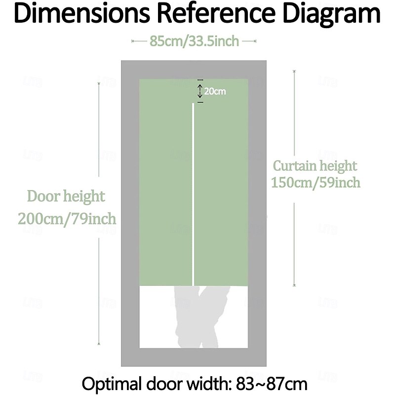 Kitchen Curtains Door Curtains Tapestry Decor,Japanese Noren Door Curtain Panel, Room Divider for Porch Livingroom Office Bedroom Patio2