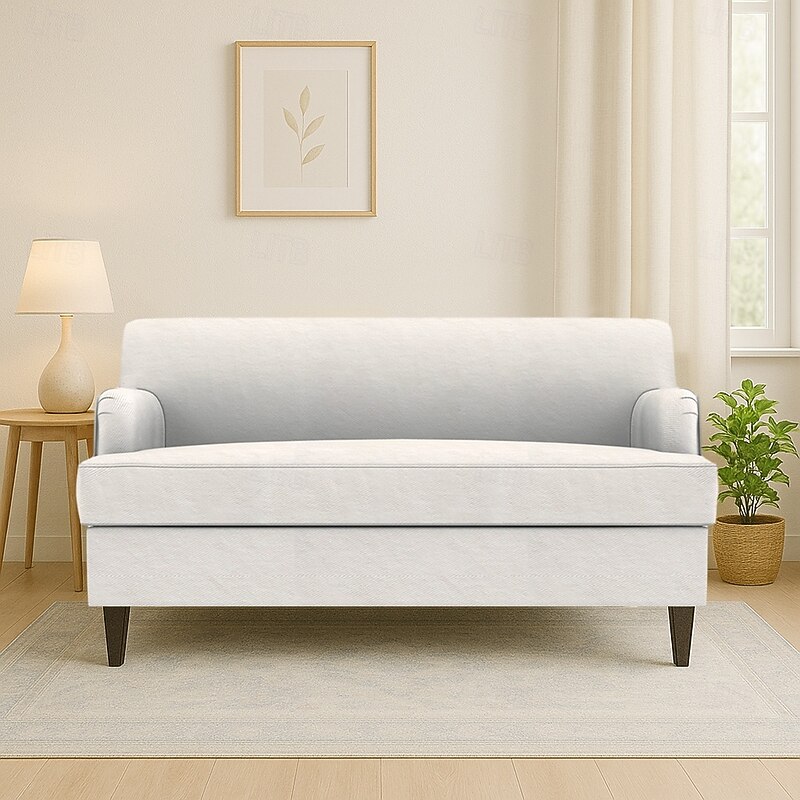 100% Cotton Sofa Cover Suit For ROCKSJÖN Floral Quilted Slipcovers3