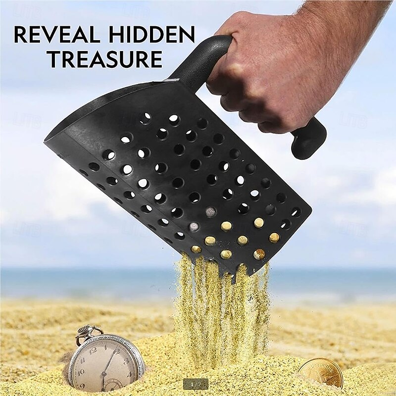 High - Quality Sand Scoop and Shovel Set - Essential Accessories for Outdoor Beach Metal Detecting Suitable for Kids and Adults2
