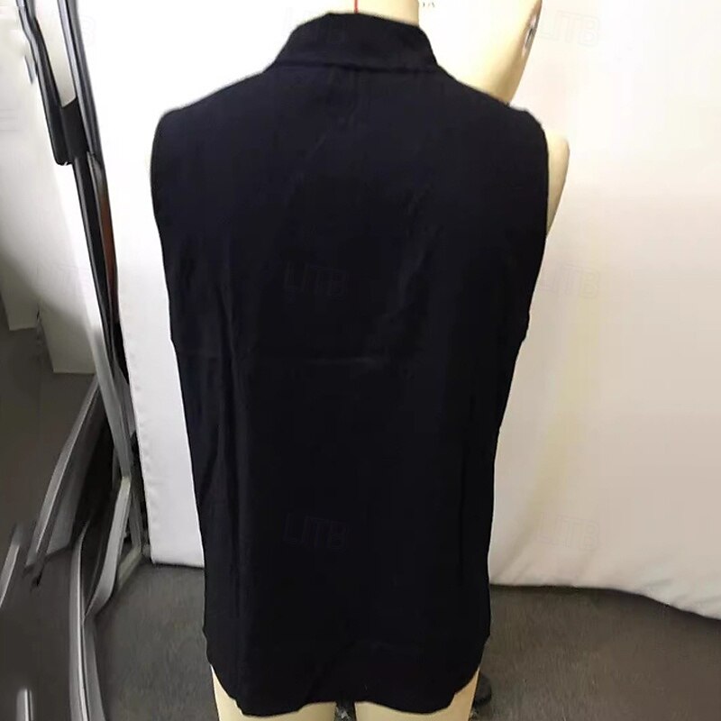 Men's Tank Top Vest Top Undershirt Sleeveless Shirt Sleeveless V Neck Summer Plain Fashion Designer Basic Classic Vacation Street Going out Black Top Tee for Men3