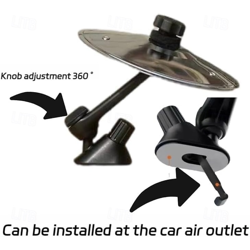 Car Dashboard Drum Cymbal – Fun Accessory for Music & Rock Fans, Easy Clip On Mini Cymbal for Music Lovers, Make Your Driving More Fun, Suitable For All Types Of Vehicles2