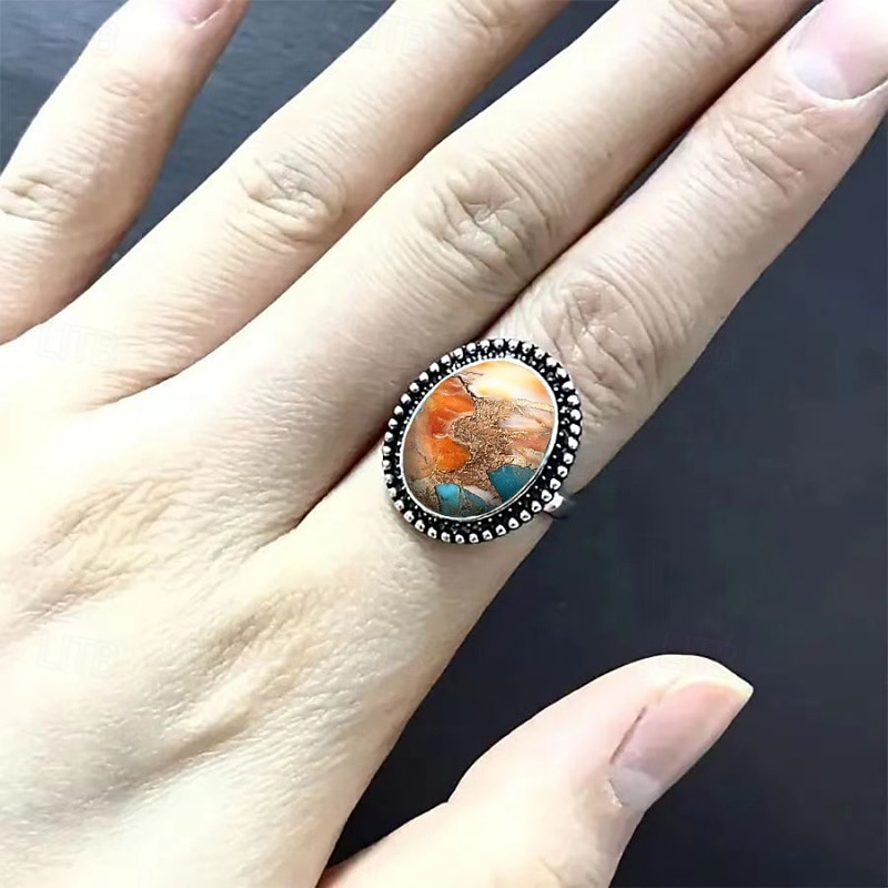 Ring For Women's Holiday Date Alloy Retro2