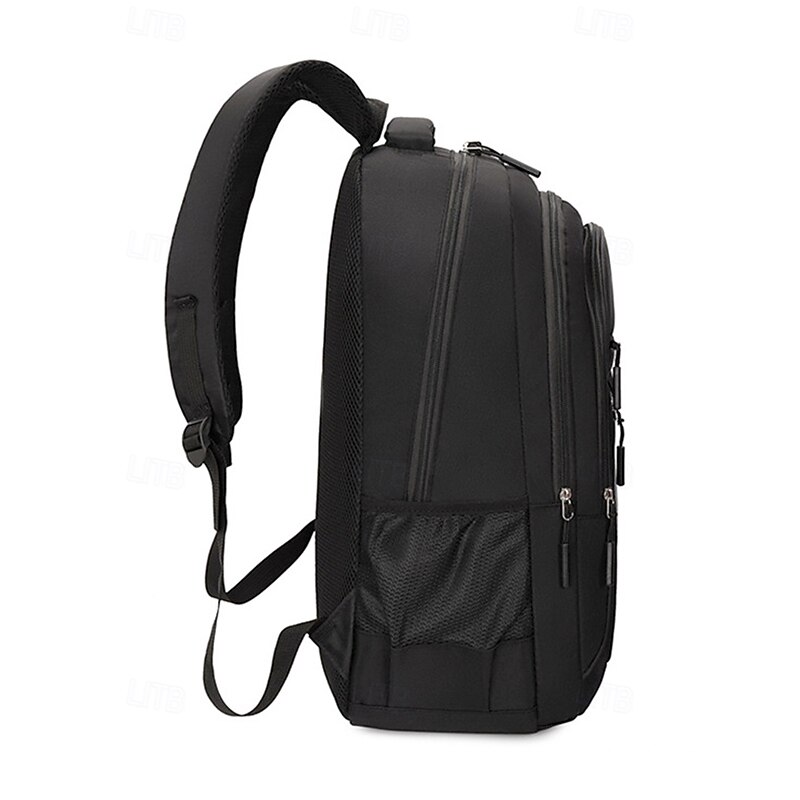 Men's Water-Resistant Backpack with Multiple Compartments, Large Capacity, and Reflective Strips for Travel, School and Outdoor Use3