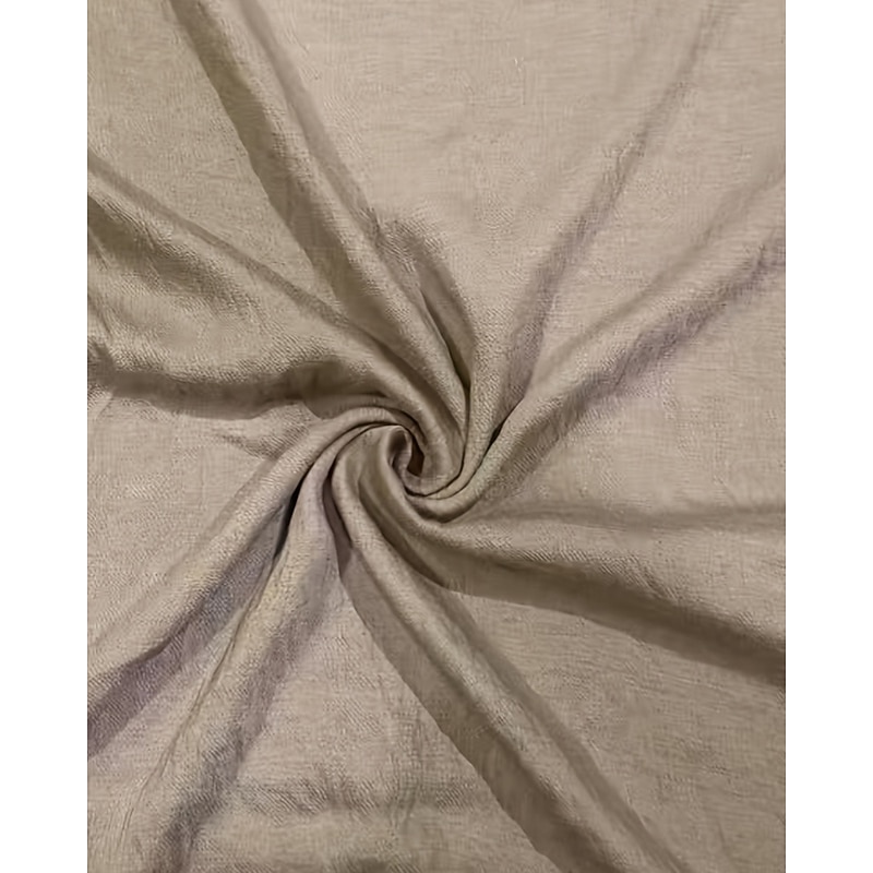 Men's Shirt Linen Shirt Casual Shirt Cotton Shirt Plain Vacation Street Blue Coffee Short Sleeve Turndown Summer Clothing Apparel2