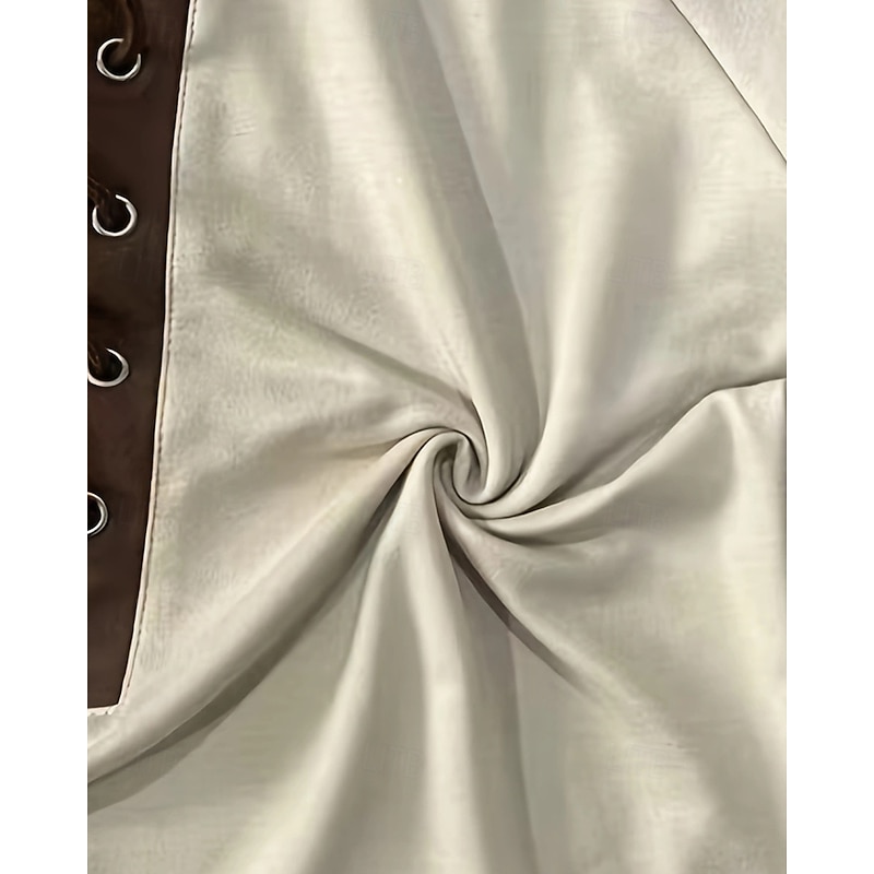 Men's T Shirt Tee Short Sleeve Shirt Tee Top Short Sleeve Hooded Summer Plain Fashion Designer Basic Lace up Vacation Street Going out Apricot Black Top Tee for Men3