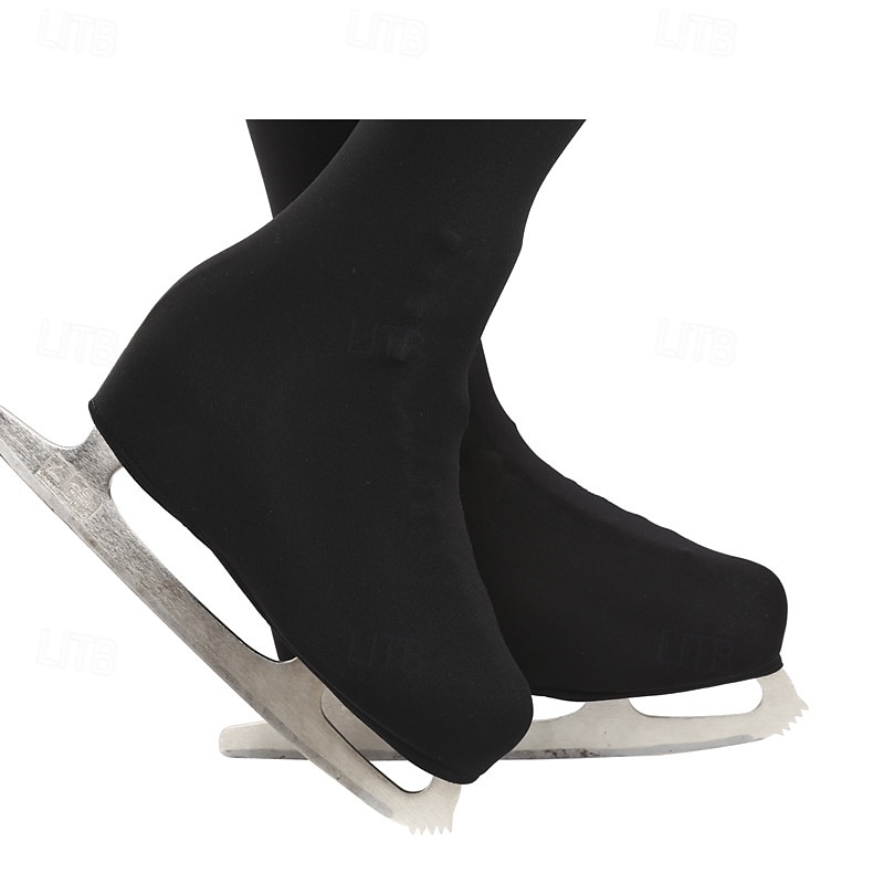 Over The Boot Figure Skating Tights Women's Ice Skating Tights Skin color half-covered shoes without velvet Skin color full cover shoes without velvet Skin color plus velvet full cover shoes High2