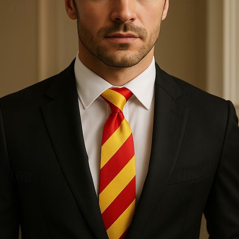 Men's Ties Neckties Work Wedding Gentleman Formal Style Modern Style Fashion Striped Formal Business Formal Evening