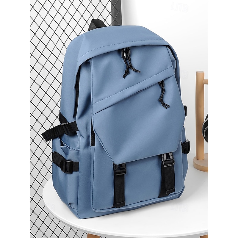 Unisex Large Capacity Waterproof Nylon Backpack – Scratch-Resistant Multi-Pocket Travel Laptop Bag for Students, Commuters and Daily Use2