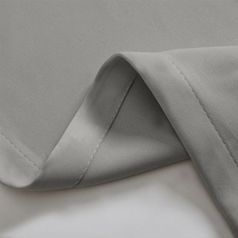 Doorway Curtain Blackout Closet Curtains Thermal Insulated Privacy Grommet Door Curtains for Room Divider, Hallway, Window2