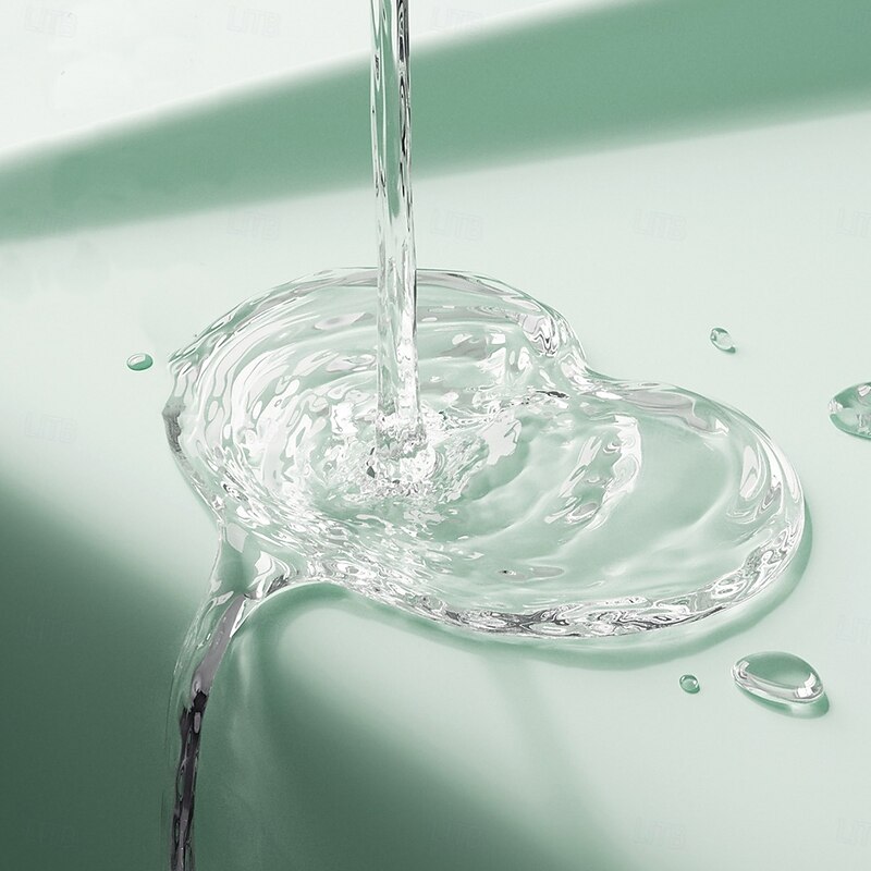 PEVA Shower Curtain Solid Colored Bath Curtain Waterproof Mildew Proof, Including Hooks 180x180cm 70"x70" Green White Black2