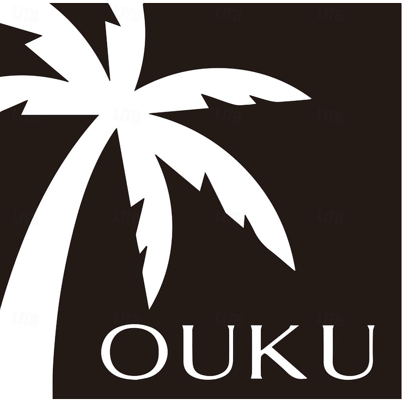 Men's 100% Cotton Palm Tree Sweatshirt Black White Crew Neck Plain Print Casual Daily Sports Other Prints Basic Athletic Fall Winter Clothing Apparel3