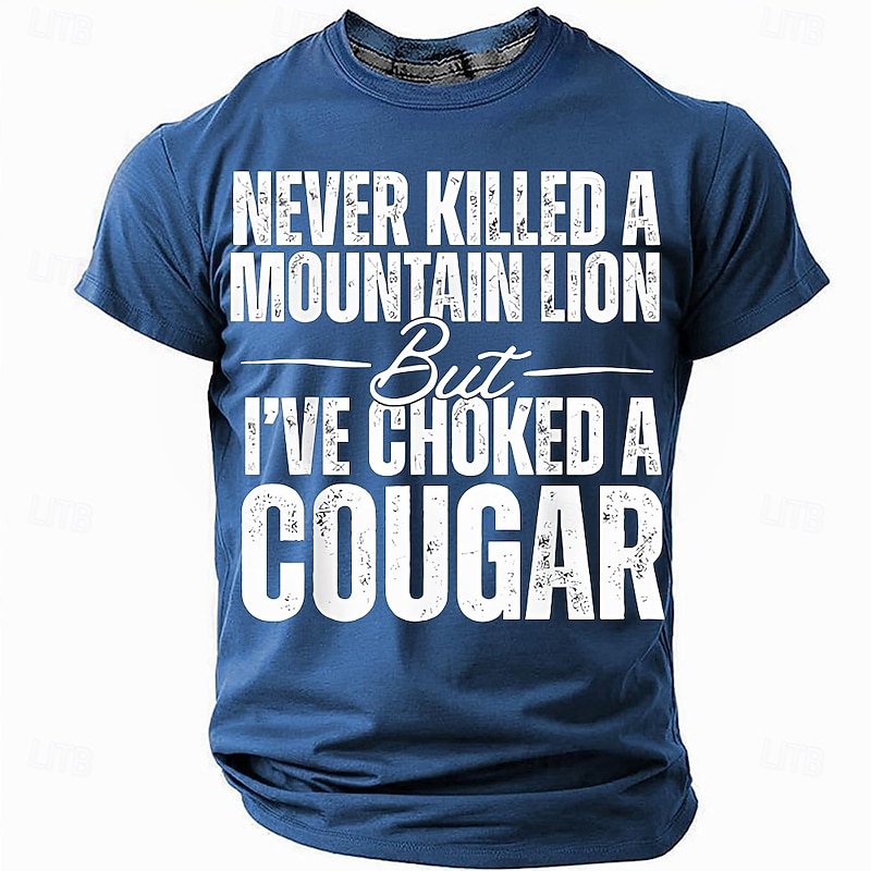 Men's Rude Adult Humor T Shirt Short Sleeve T shirt 3D Print Crew Neck Shirt Fashion Daily Basic Street Casual Daily Black Red Blue Summer Spring All Seasons Clothing Apparel S M L XL XXL XXXL3