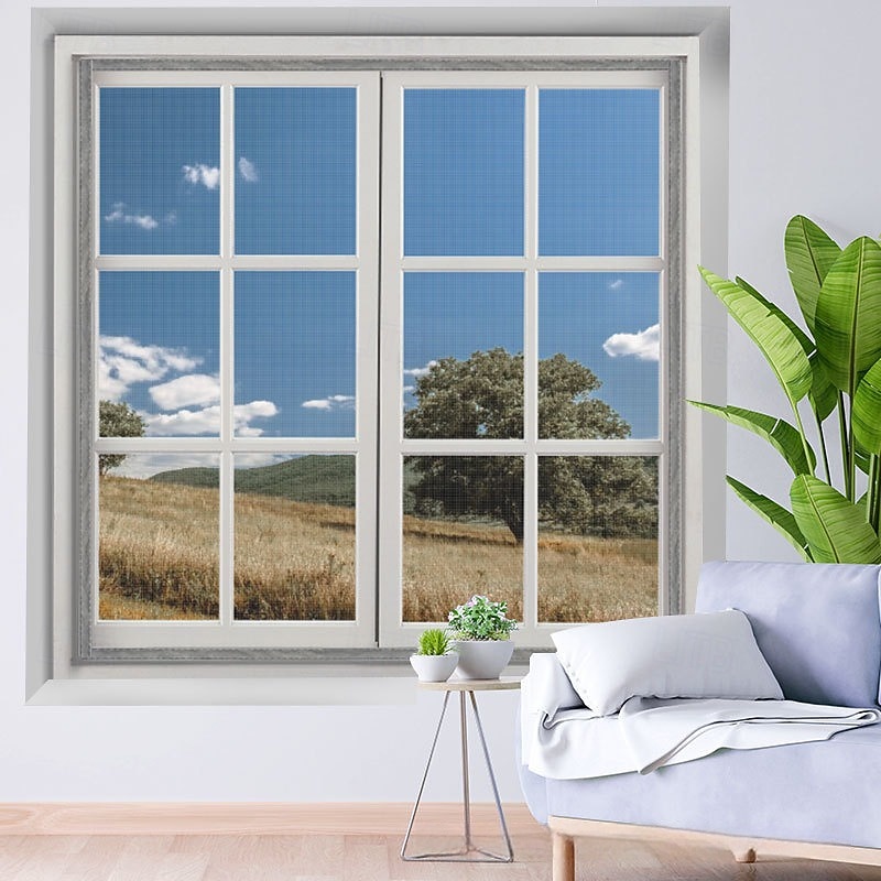 Anti-privacy anti-mosquito screen window summer home anti-mosquito invisible Velcro anti-small batch2