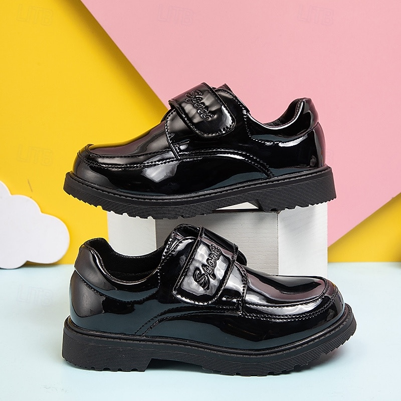Boys Sandals Daily Sports & Outdoors Casual School Shoes Patent Leather Shock Absorption Breathability Non-slipping Big Kids(7years +) Little Kids(4-7ys) School Casual Daily Outdoor Exercise Camping