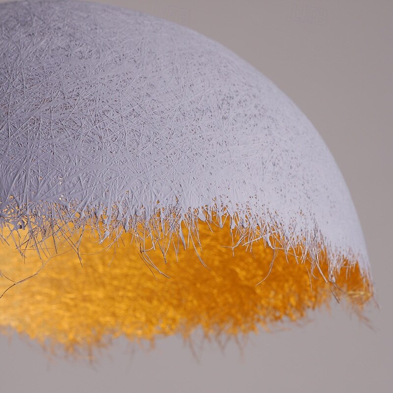 LED Pendant Light Resin30cm Modern Kitchen Island Light Fixture,Adjustable Pendant Lighting for Kitchen Island,Black Gold Led Chandelier for Dining Room,Bedroom,Mini Pendant Spot Lights (1-Pack)3