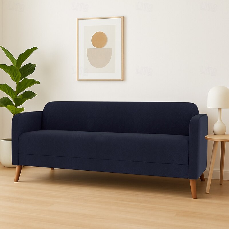 100% Cotton Sofa Suitable For LINANÄS Sofa Cover Floral Quilted Slipcovers4