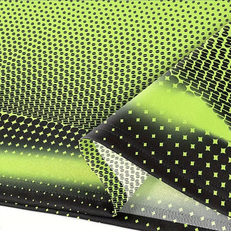 Men's Dot Golf Sports Polo Shirts Short Sleeve Polo Shirts Collared Shirts Casual School Outdoor Daily Wear 3D Print Summer Green3