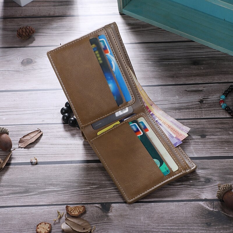 Personalized Photo Engraved Leather Wallet Custom Best Gift for Dad, Custom Text, Father's Day, Birthday, Anniversary, Christmas Gift for Him, Personalized Leather Wallet for Men4