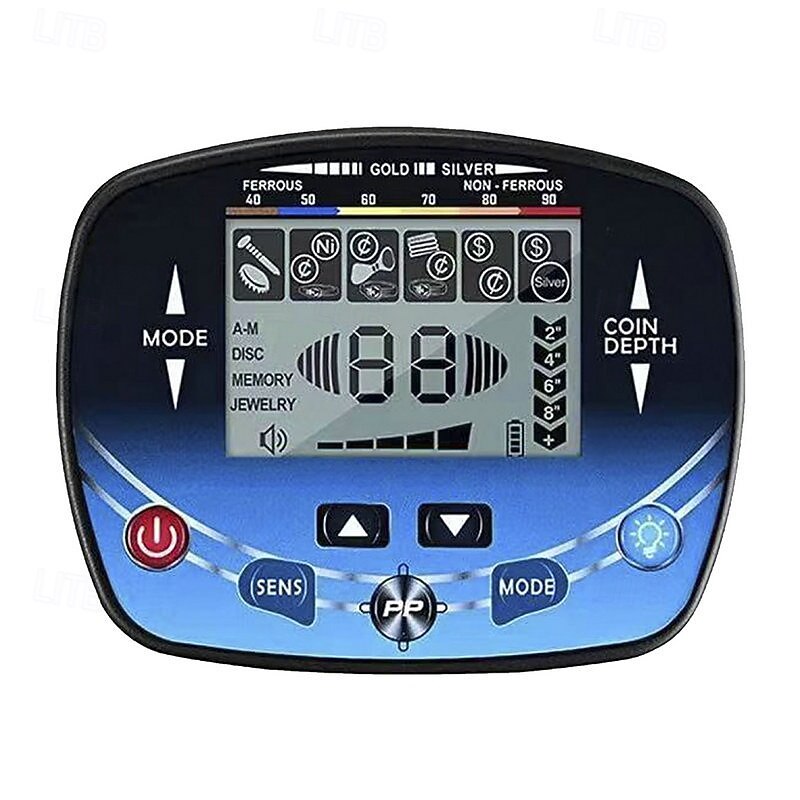 MD-910B Handheld LCD Metal Detector - Professional Gold/Silver/Copper/Iron Finder for Outdoor Treasure Hunting2