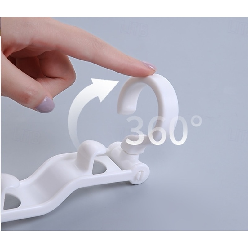 Magic Hanger, Wardrobe Hanger, Storage Rack, Five-Tier Storage3