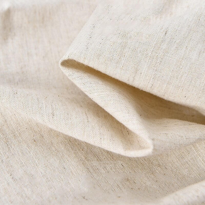 Men's Shirt Linen Shirt Casual Shirt Button Up Shirt Cotton Shirt Plain Vacation Hawaiian White Pink Navy Blue Blue Long Sleeve Lapel Spring Fall Clothing Apparel3