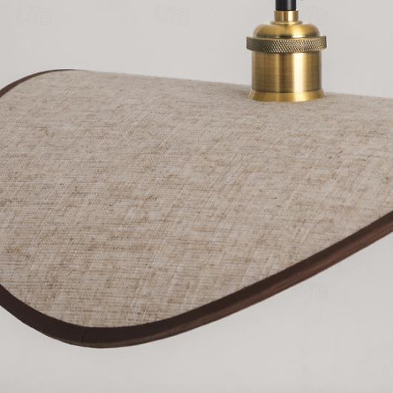 LED Pendant Light Warm White 35cm Modern Kitchen Island Light Fixture,Adjustable Pendant Lighting for Kitchen Island,Black Gold Led Chandelier for Dining Room,Bedroom,Mini Pendant Spot Lights (1-Pack)3